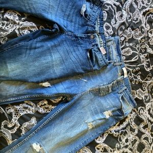2 pairs of jeans